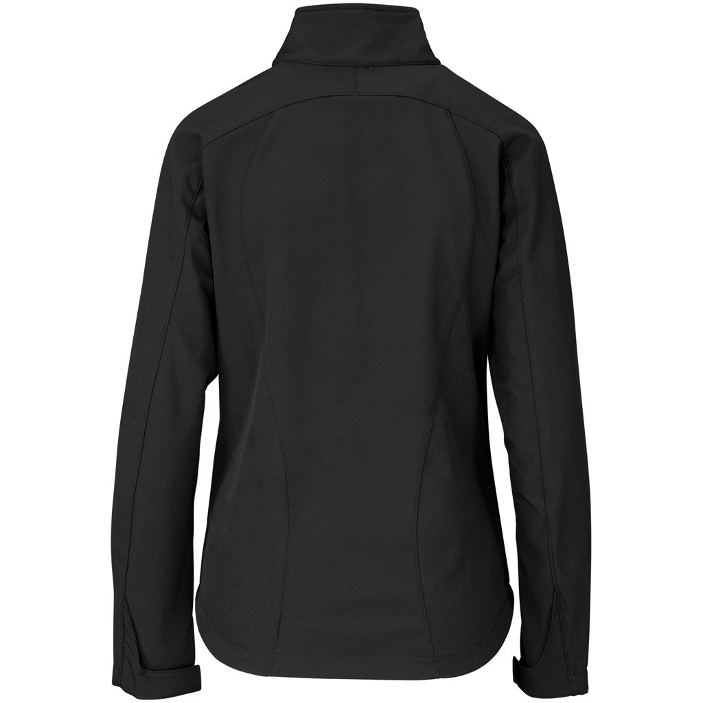 Ladies Geneva Softshell Jacket - Black