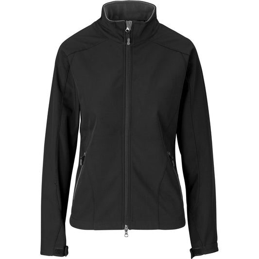 Ladies Geneva Softshell Jacket - Black