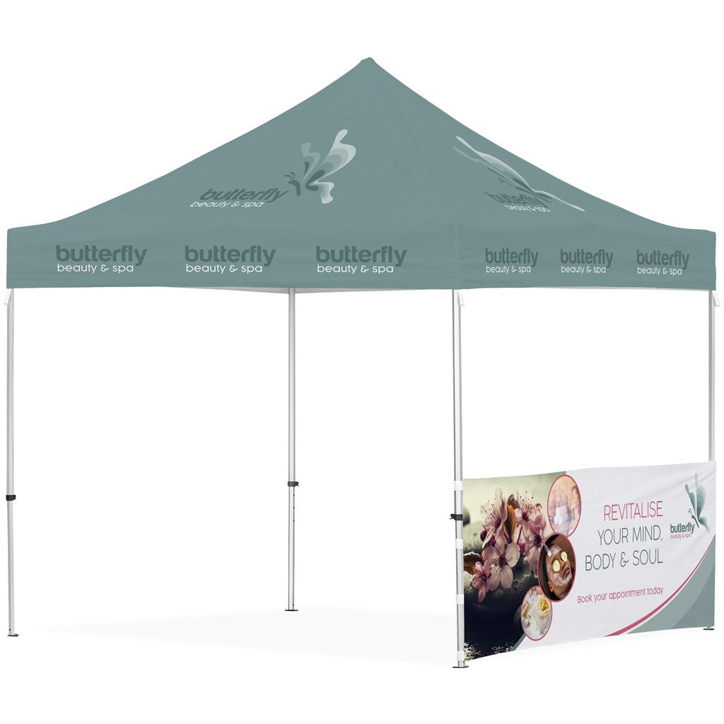 Ovation Sublimated Gazebo 3m X 3m - 1 Half-Wall Skin