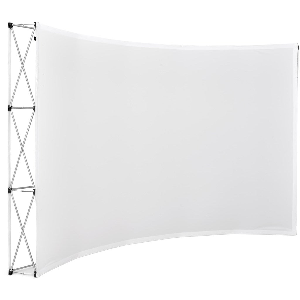 Legend Curved Banner Wall 3.5m x 2.25m