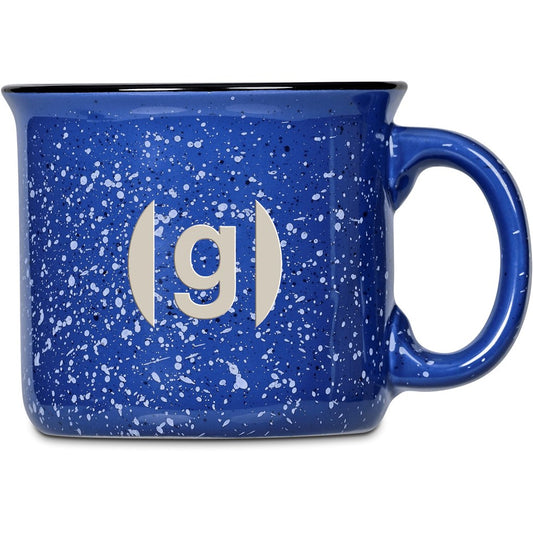 Serendipio Marshall Ceramic Coffee Mug - 400ml - Blue