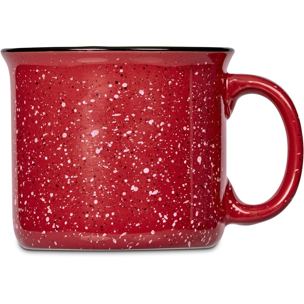 Serendipio Marshall Ceramic Coffee Mug - 400ml - Red