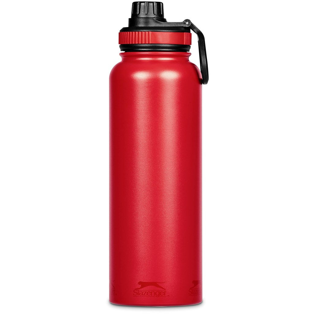 Slazenger Hooper Stainless Steel Vacuum Water Bottle - 1.2 Litre - Red