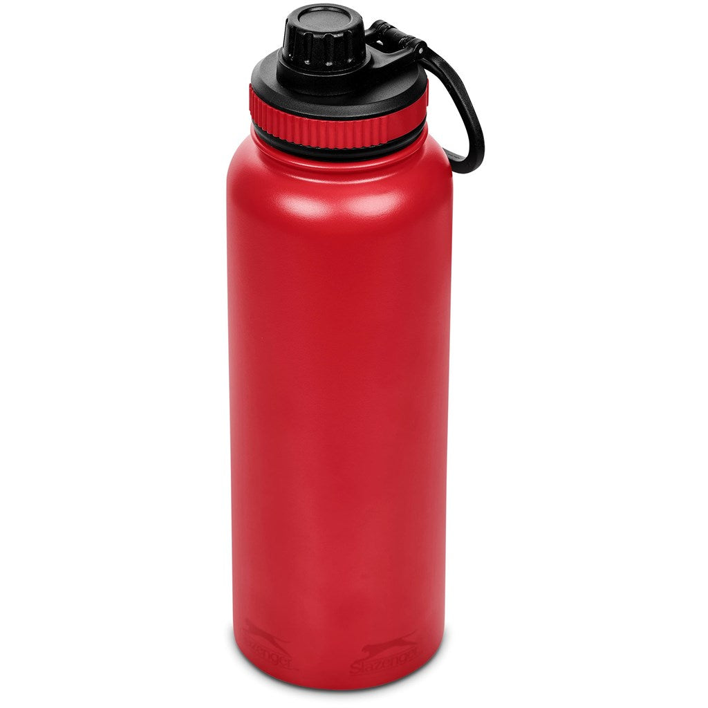 Slazenger Hooper Stainless Steel Vacuum Water Bottle - 1.2 Litre - Red