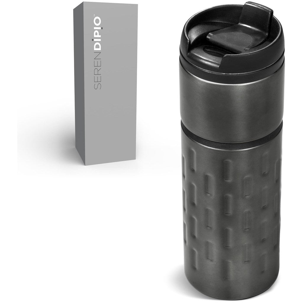 Serendipio Binary Stainless Steel & Plastic Double-Wall Tumbler - 450ml