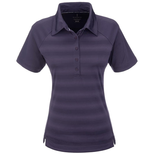 Ladies Shimmer Golf Shirt - Purple