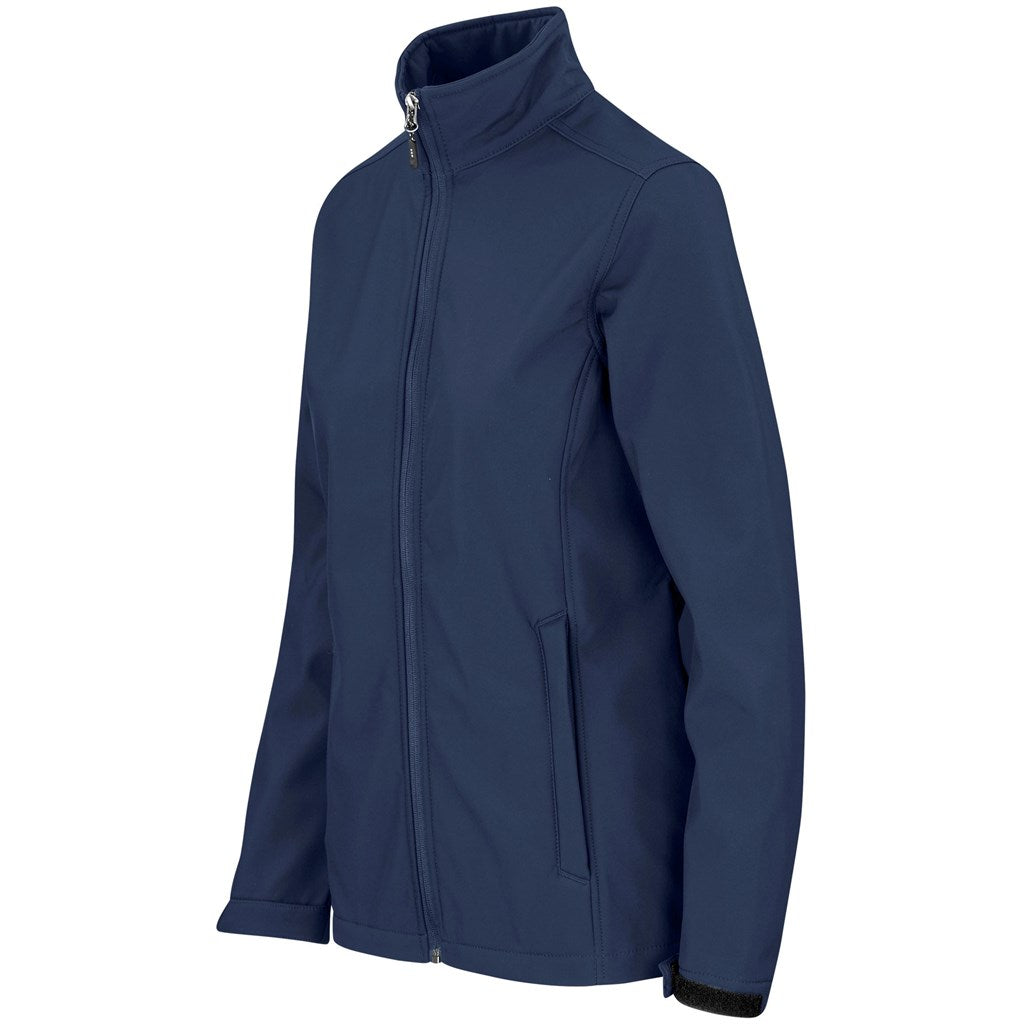 Ladies Maxson Softshell Jacket - Navy