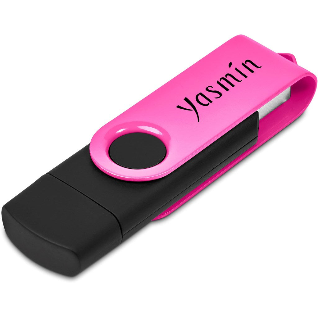 Shuffle Gyro Black Flash Drive – 32GB