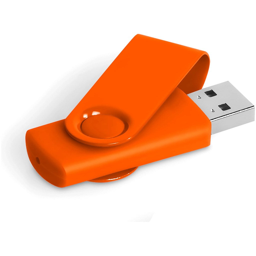 Axis Gyro Flash Drive - 8GB - Orange