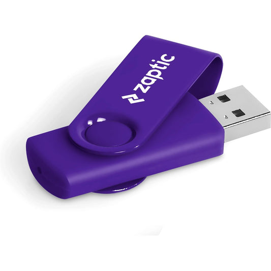 Axis Gyro Flash Drive - 8GB - Purple