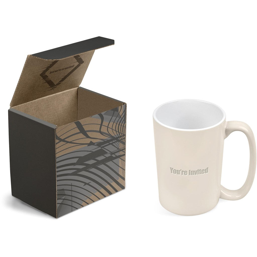 Sorrento Mug in Bianca Custom Gift Box - Cream