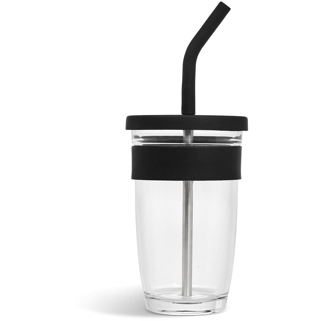 Kooshty Slurp Glass Kup & Straw - 480ML