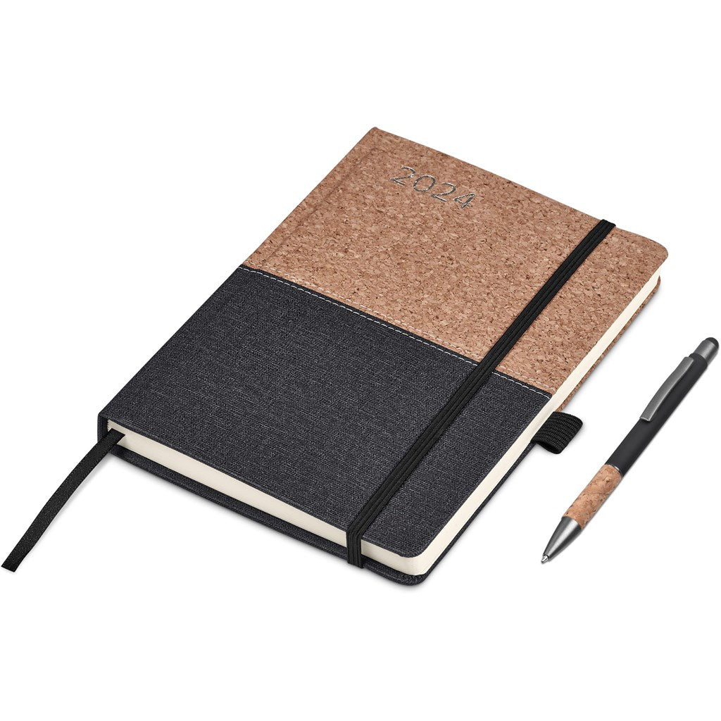 Okiyo Toshi 2024 A5 Diary & Pen Set