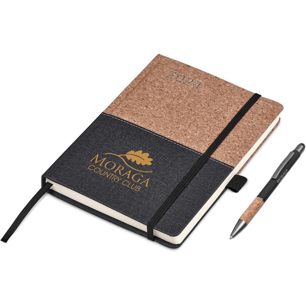 Okiyo Toshi 2024 A5 Diary & Pen Set