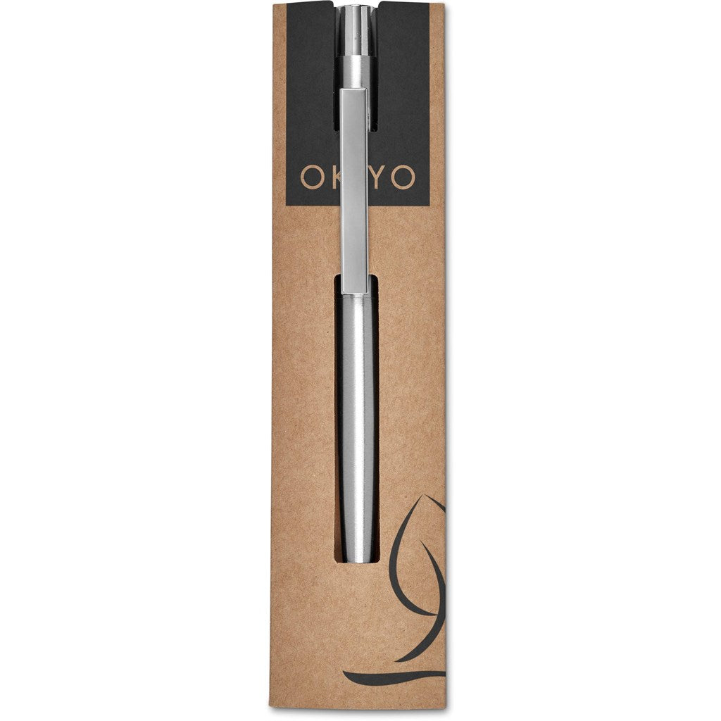 Okiyo Mio Recycled Stainless Steel Ball Pen