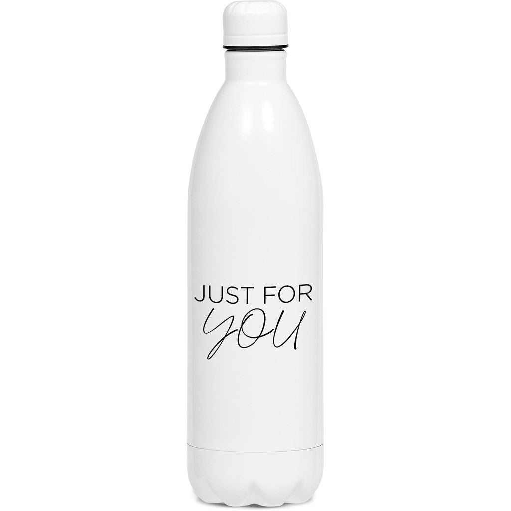 Serendipio Atlantis Bottle in Bianca Custom Gift Box - Solid White