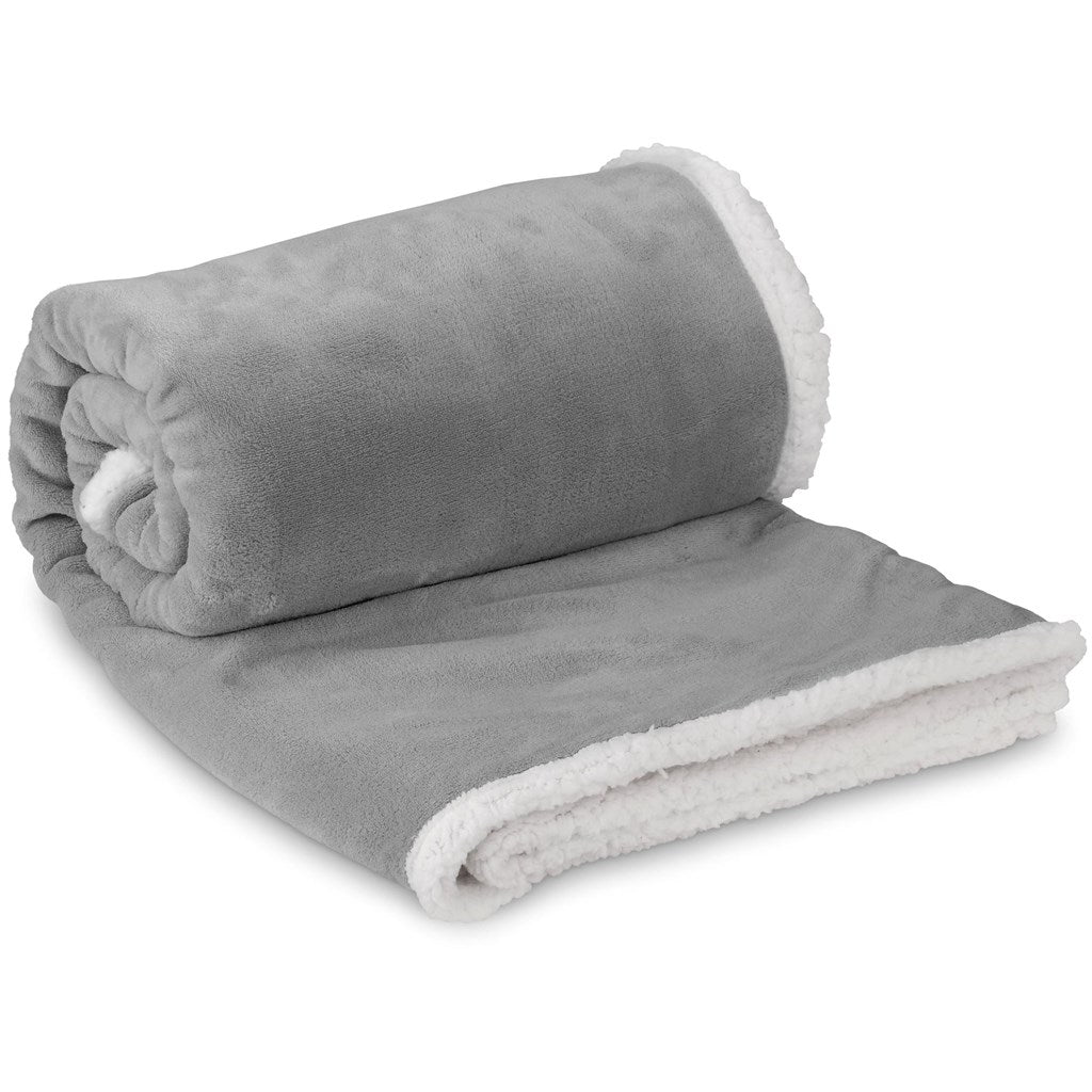 US Basic Mckinley Sherpa Fleece Blanket