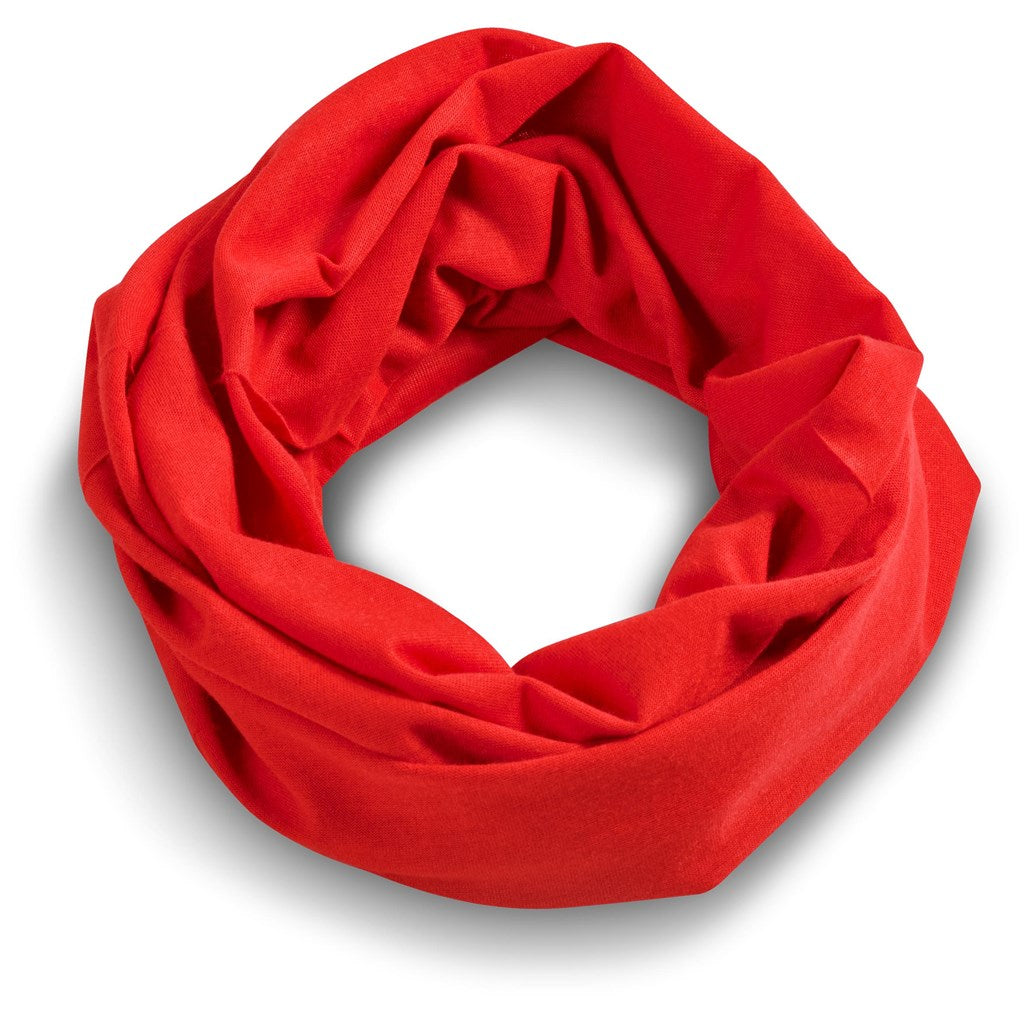 Kids Flexi Tubular Bandana - Red