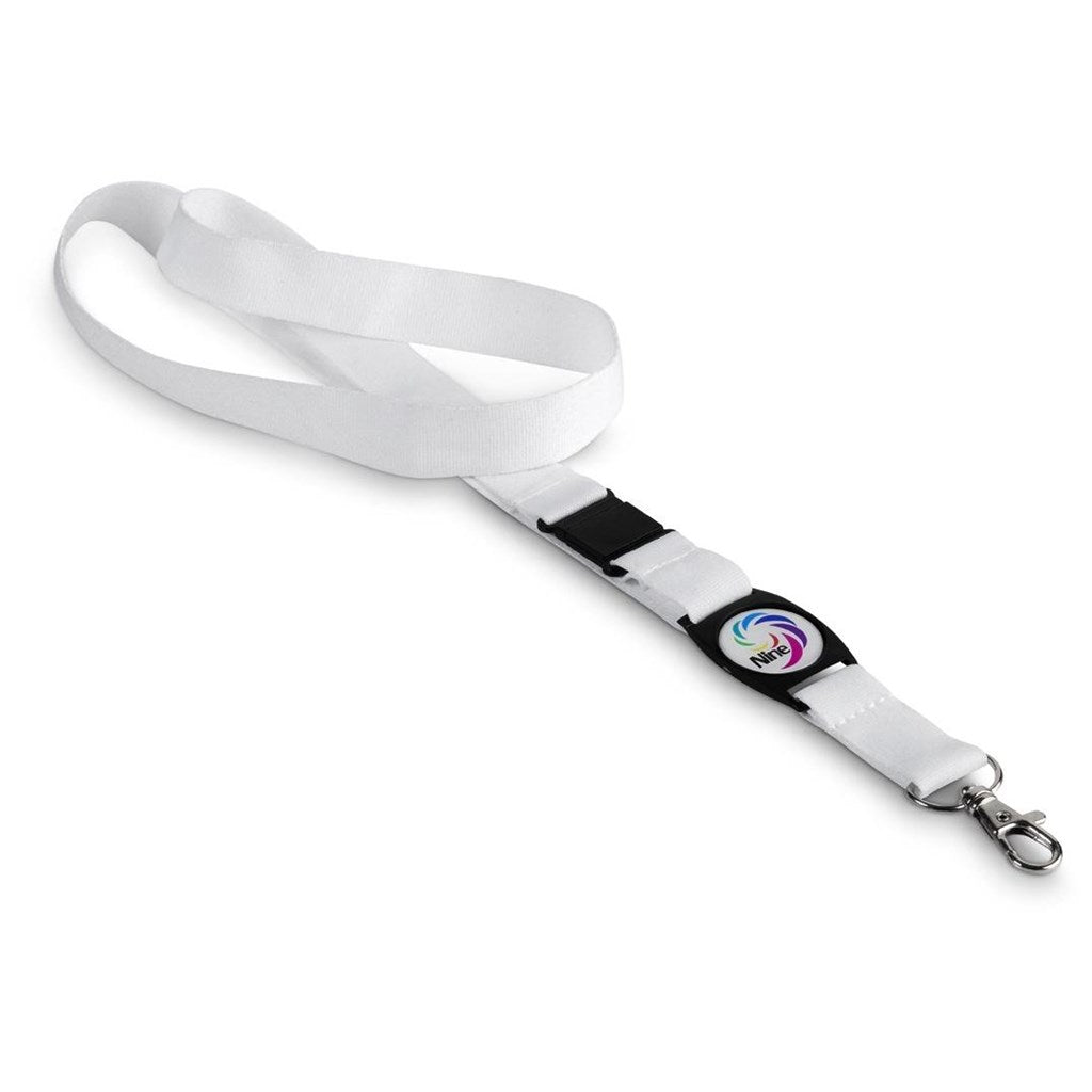 Bold Statement Dome Lanyard