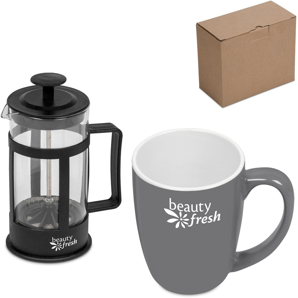 Cafe Payton Coffee Set - Grey