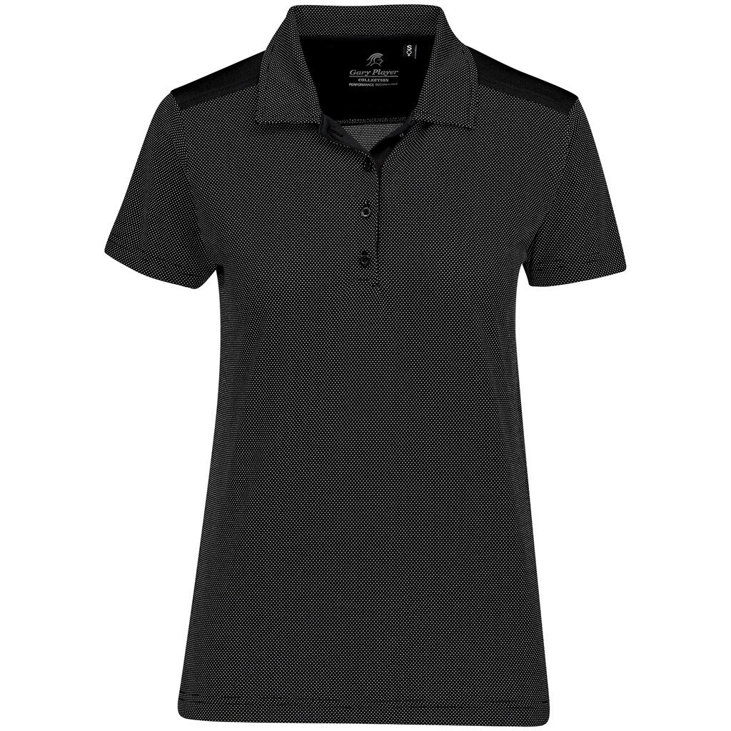 Ladies Sterling Ridge Golf Shirt - Black