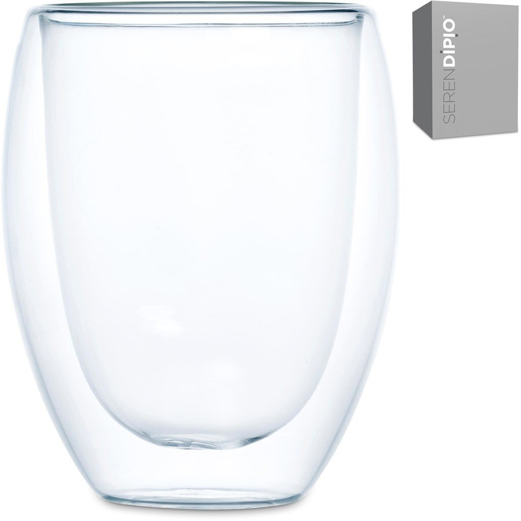 Serendipio Lorenzo Glass Double-Wall Cup - 350ml