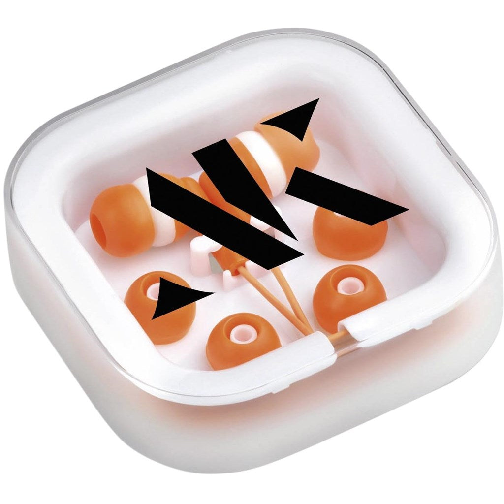 Altitude Grooves Earbuds - Orange