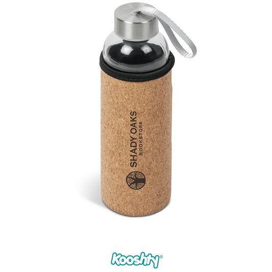 Kooshty Kork  Glass Water Bottle - 500ml