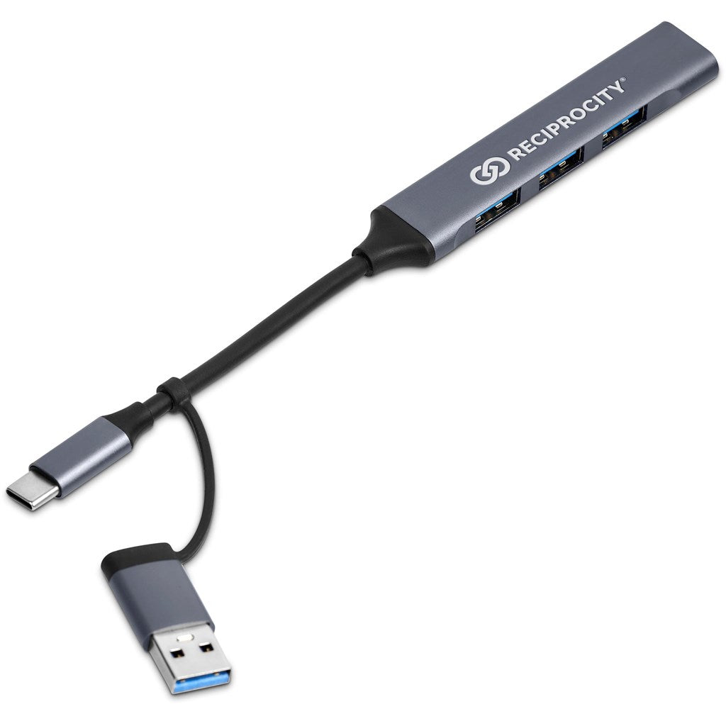 Swiss Cougar Vilnius 2-in-1 Connector USB Hub