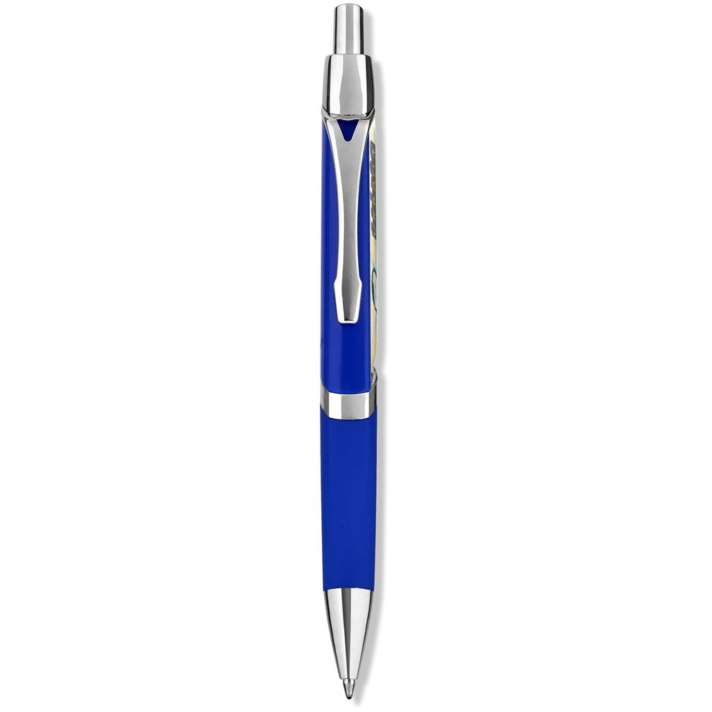 Quinn Dome Ball Pen - Blue