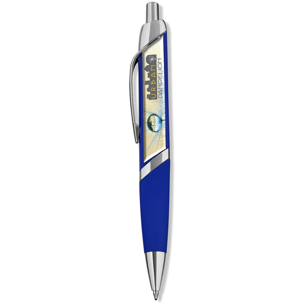 Quinn Dome Ball Pen - Blue