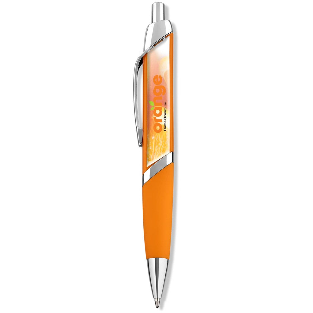 Quinn Dome Ball Pen - Orange