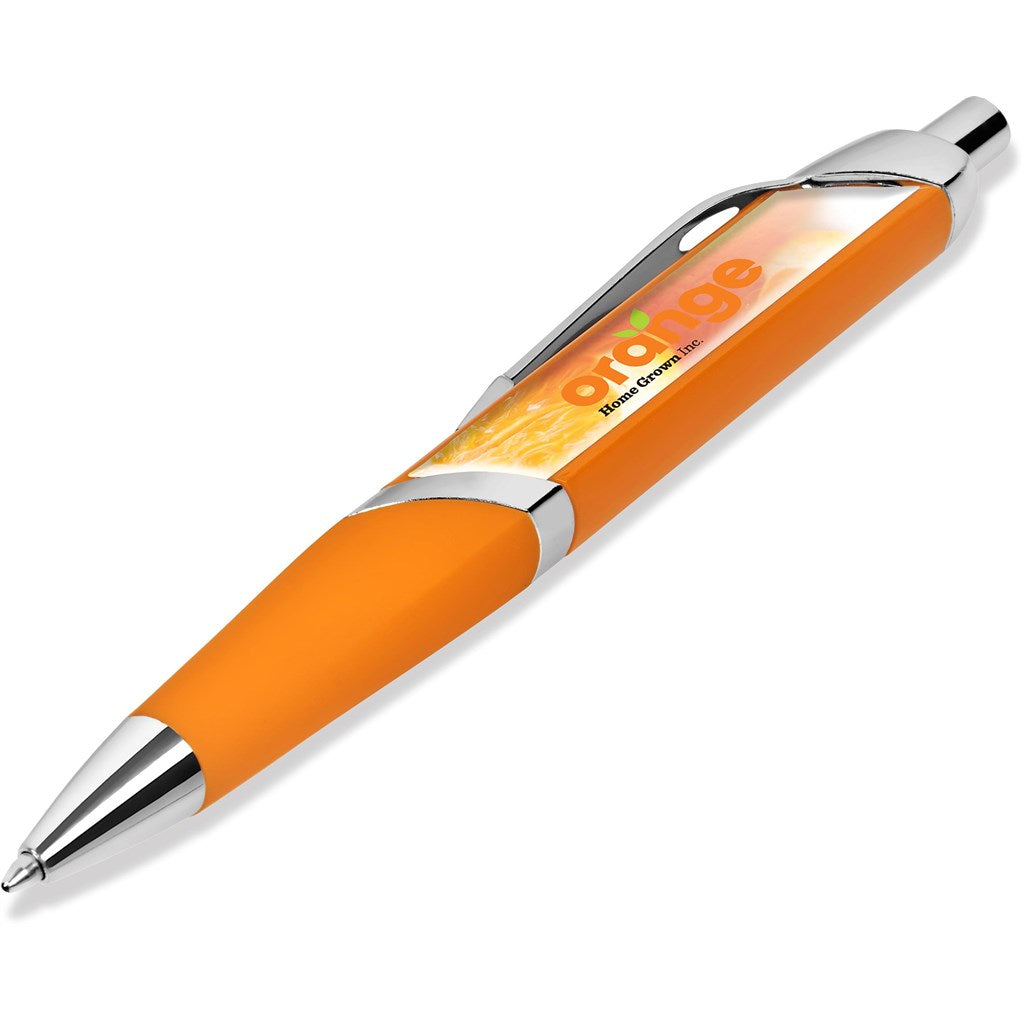 Quinn Dome Ball Pen - Orange