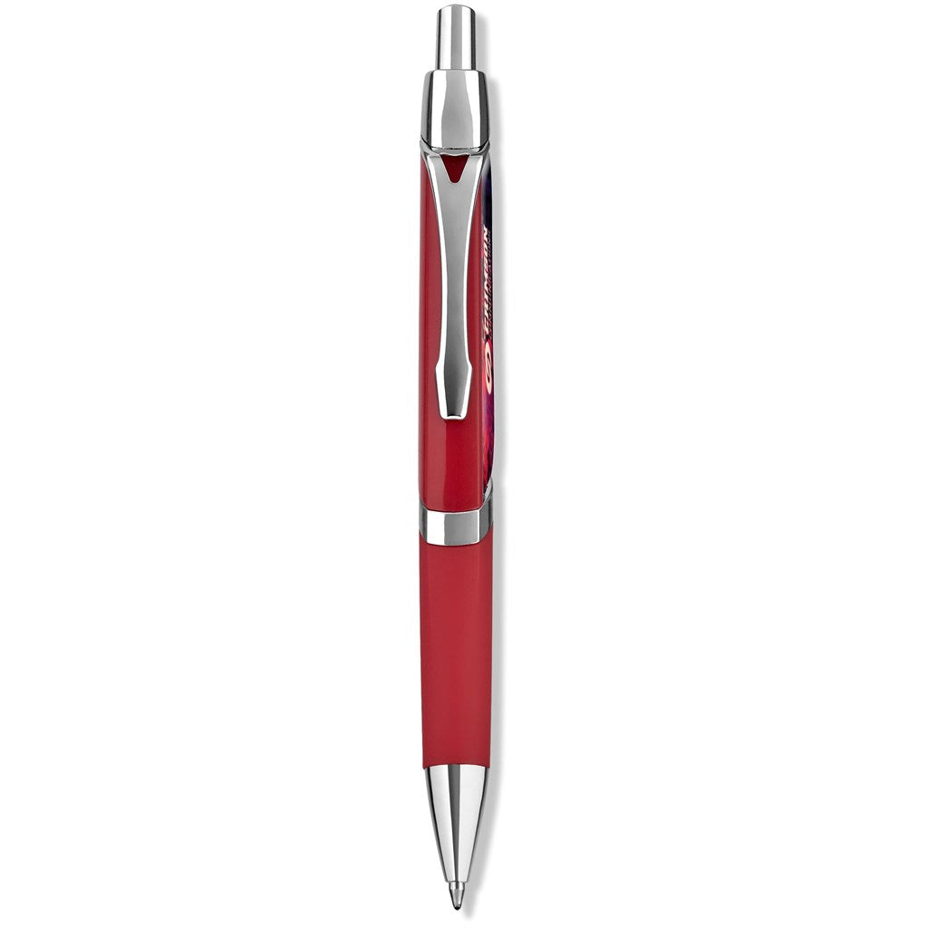 Quinn Dome Ball Pen - Red