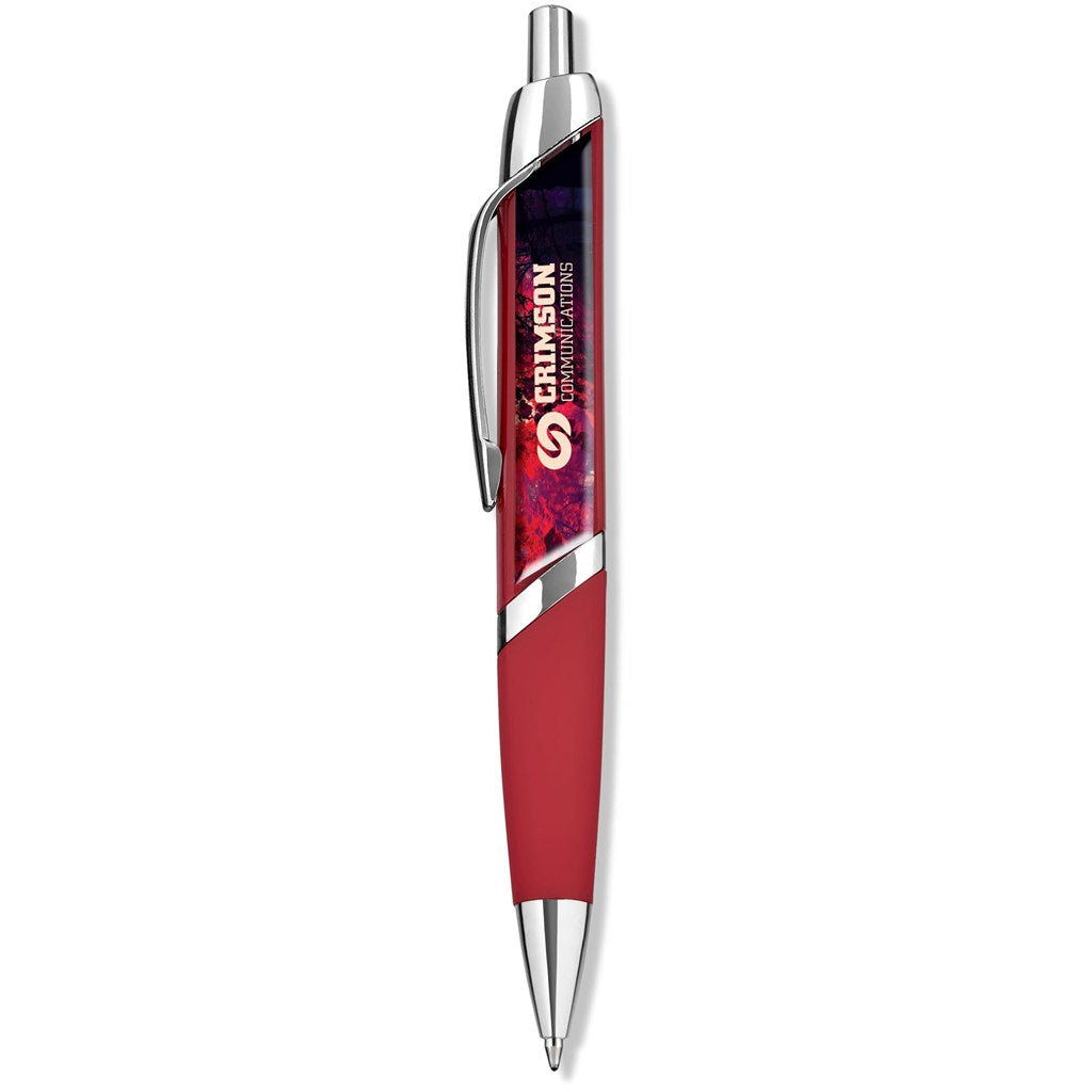 Quinn Dome Ball Pen - Red