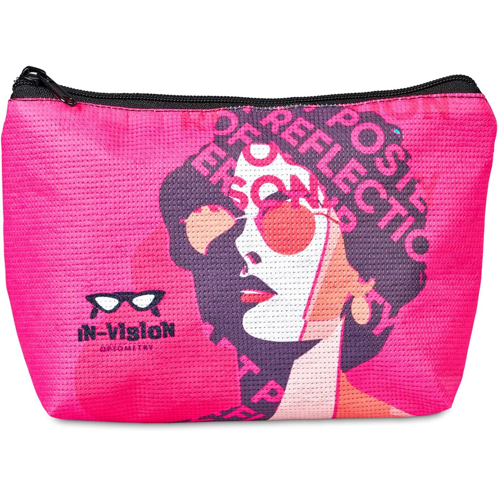 Pre-Printed Sample Hoppla Leanne RPET Midi Toiletry Bag