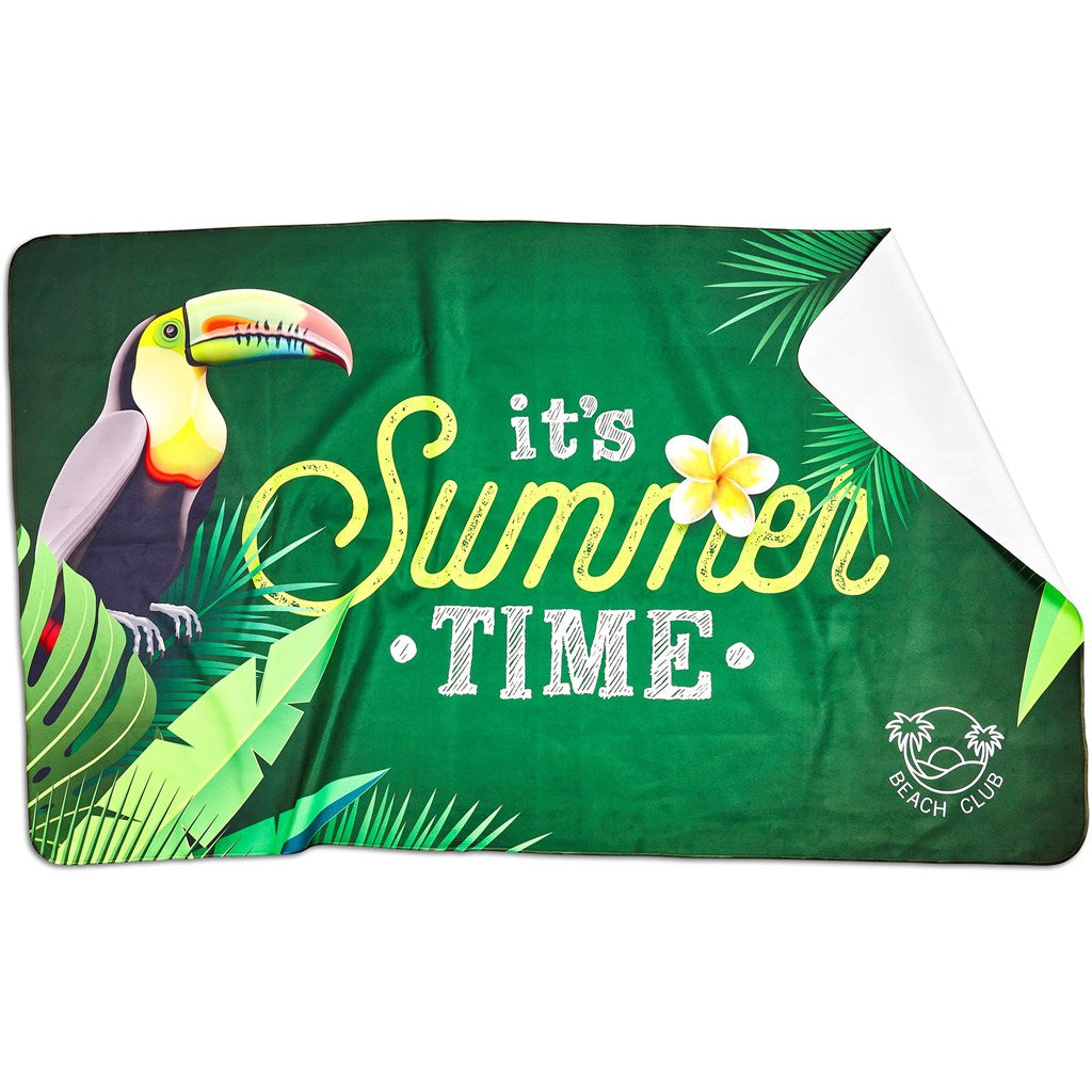 Pre-Production Sample Hoppla Hula Beach Towel -Single Sided Branding