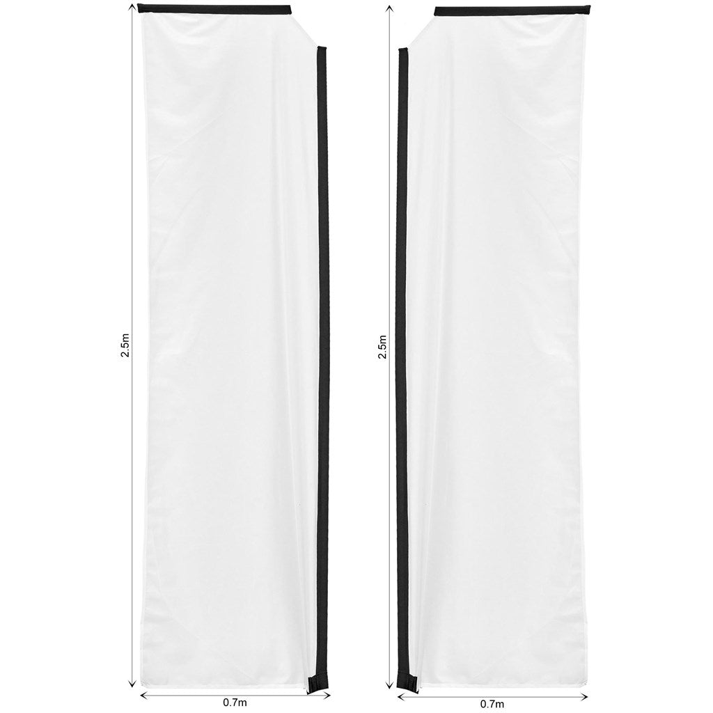 Legend 3m Sublimated Telescopic Double-Sided Flying Banner Skin (Excludes Hardware)