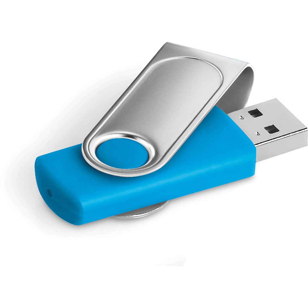 Axis Dome Flash Drive - 8GB - Cyan