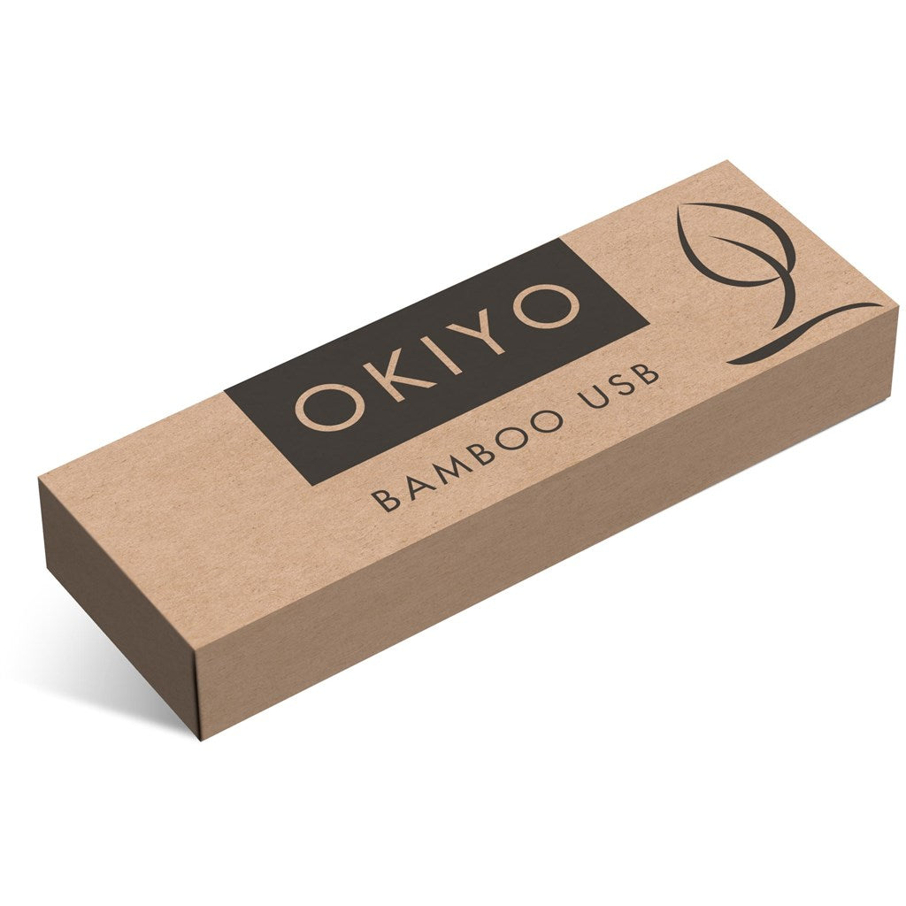 Okiyo Shimasu Bamboo Flash Drive - 8GB