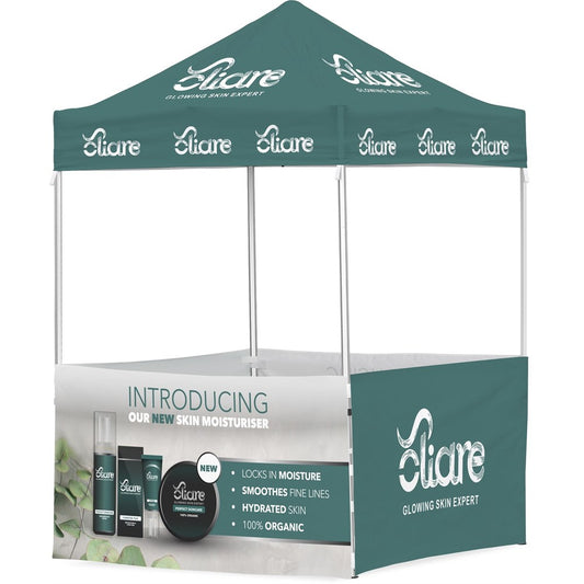 Ovation Sublimated Gazebo 2m X 2m - 4 Half-Wall Skins