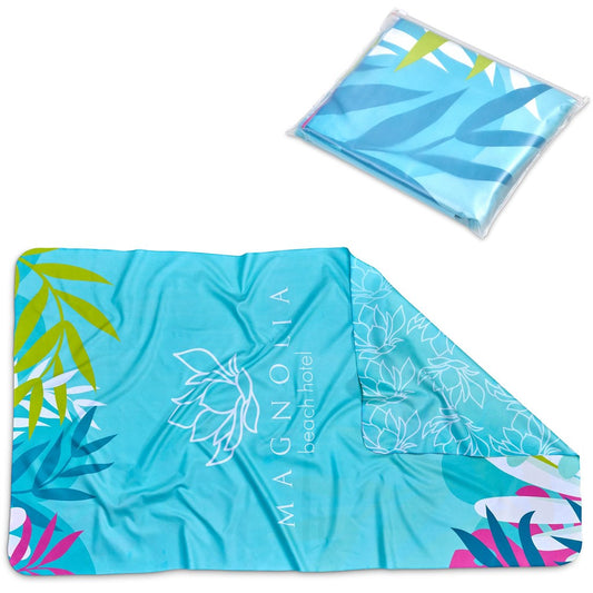 Sample Hoppla Hula Beach Towel - Dual Branding