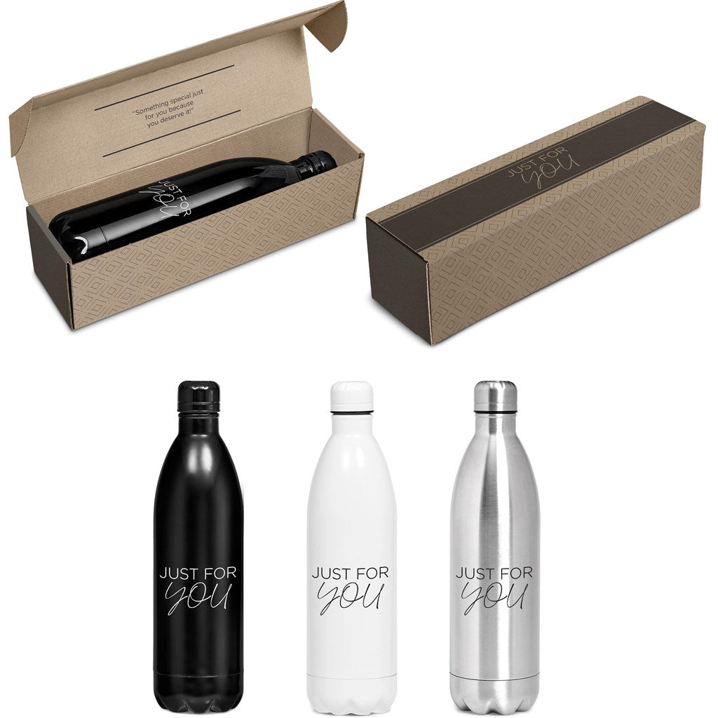 Serendipio Atlantis Bottle in Bianca Custom Gift Box